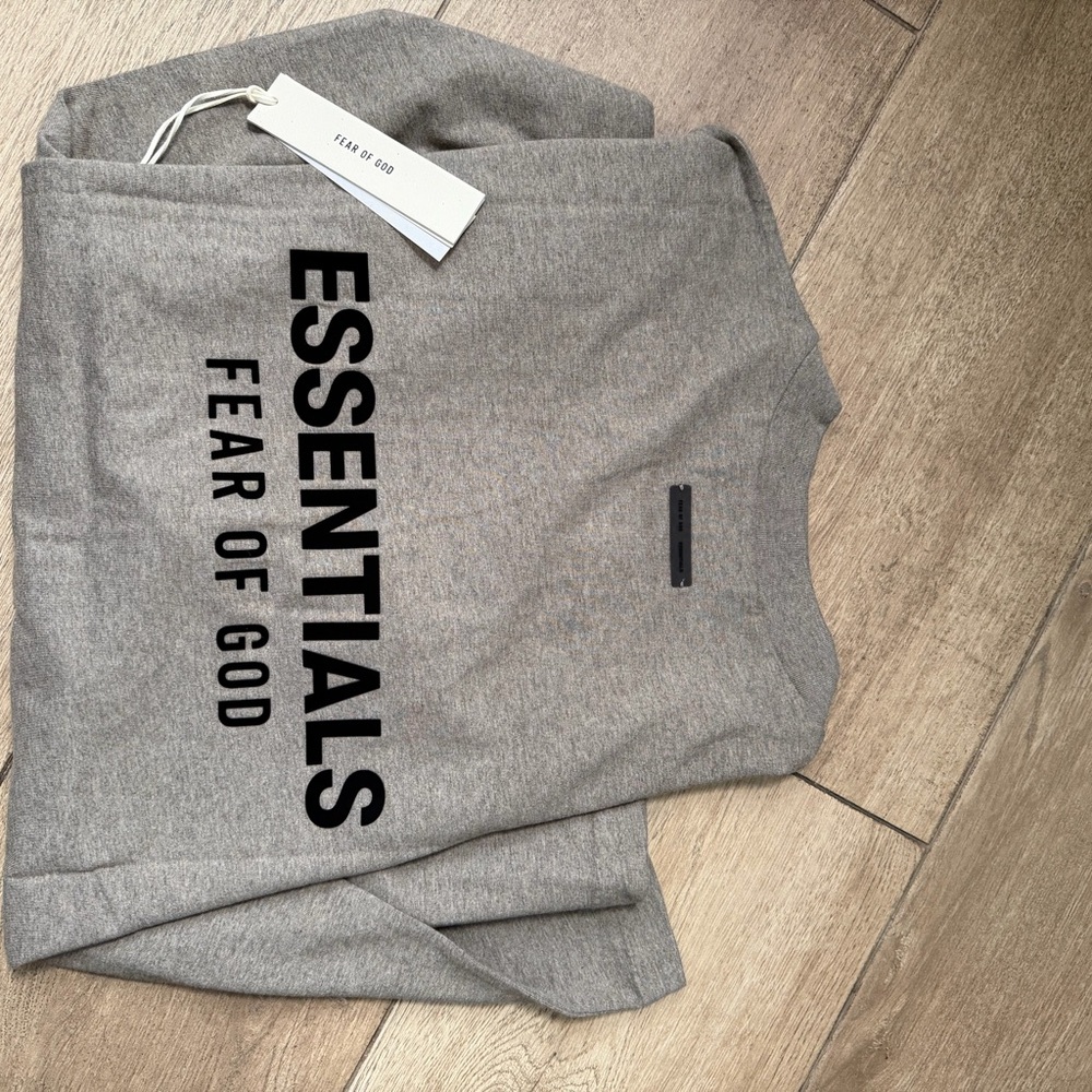 Fear of God Essentials Heather Gray Crewneck
